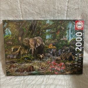 EDUCA African Jungle 2000 Piece Puzzle
